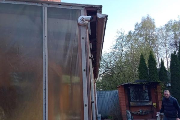 Установка камер наблюдения на частном доме