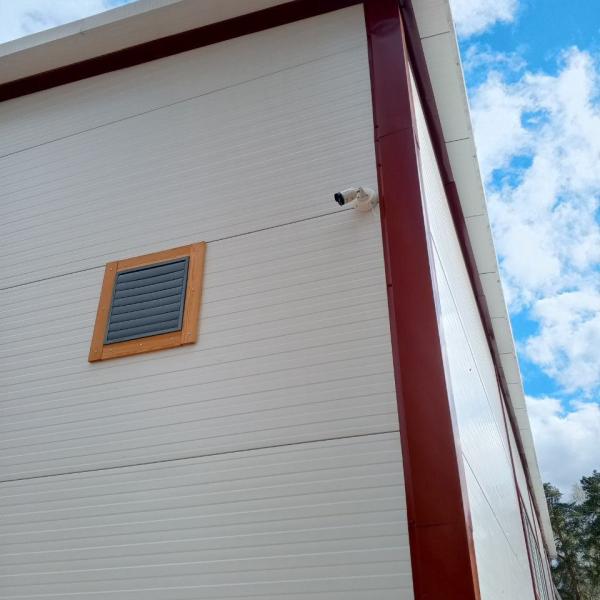 Установка наружного видео на производстве