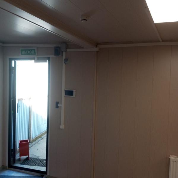 Датчик дыма и табло 